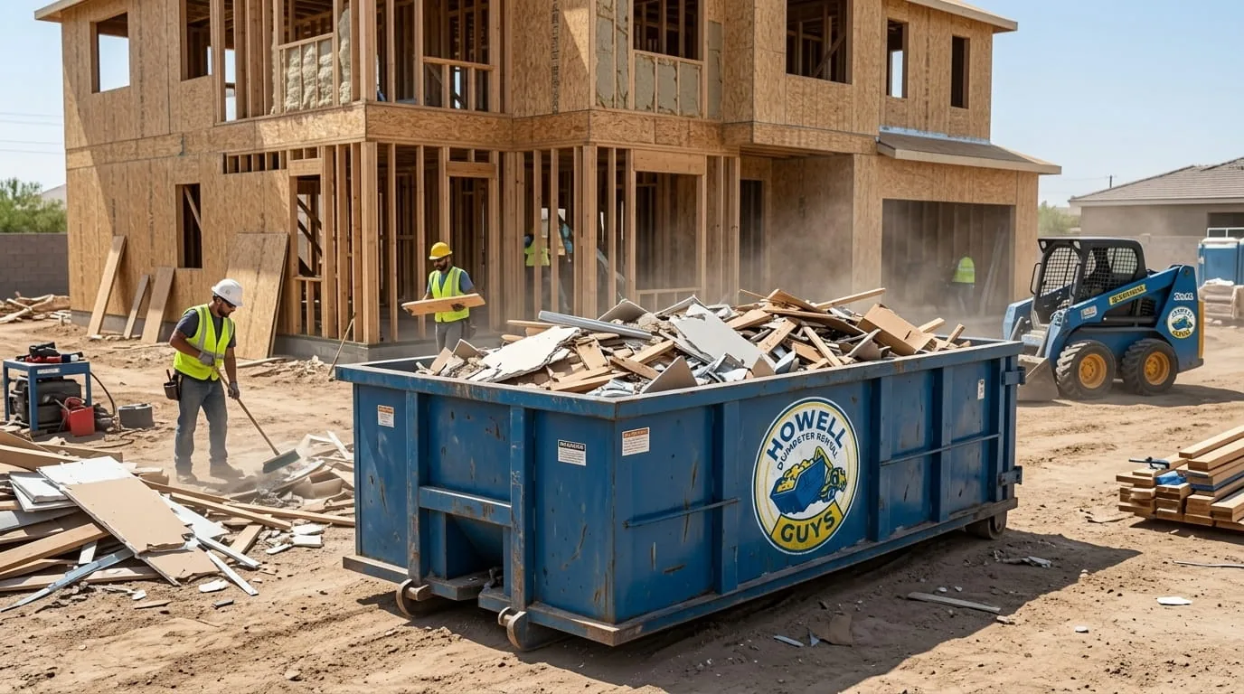 Dumpster rental in Handy Township MI Roll-off dumpster rental serving Handy Township, MI